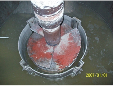 <b>攪拌機葉片使用現場</b>